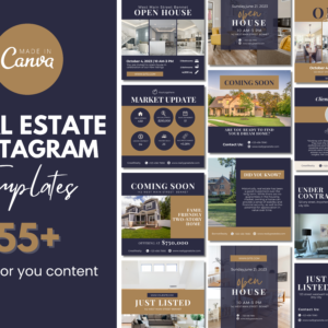 Real Estate Instagram post templates